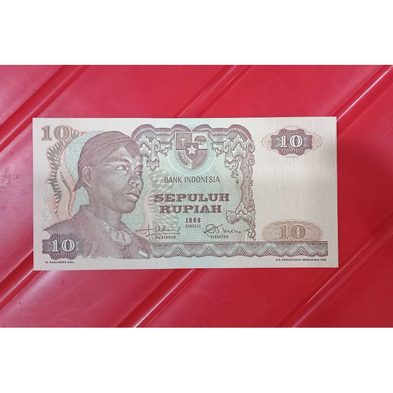 uang sudirman 10 rupiah