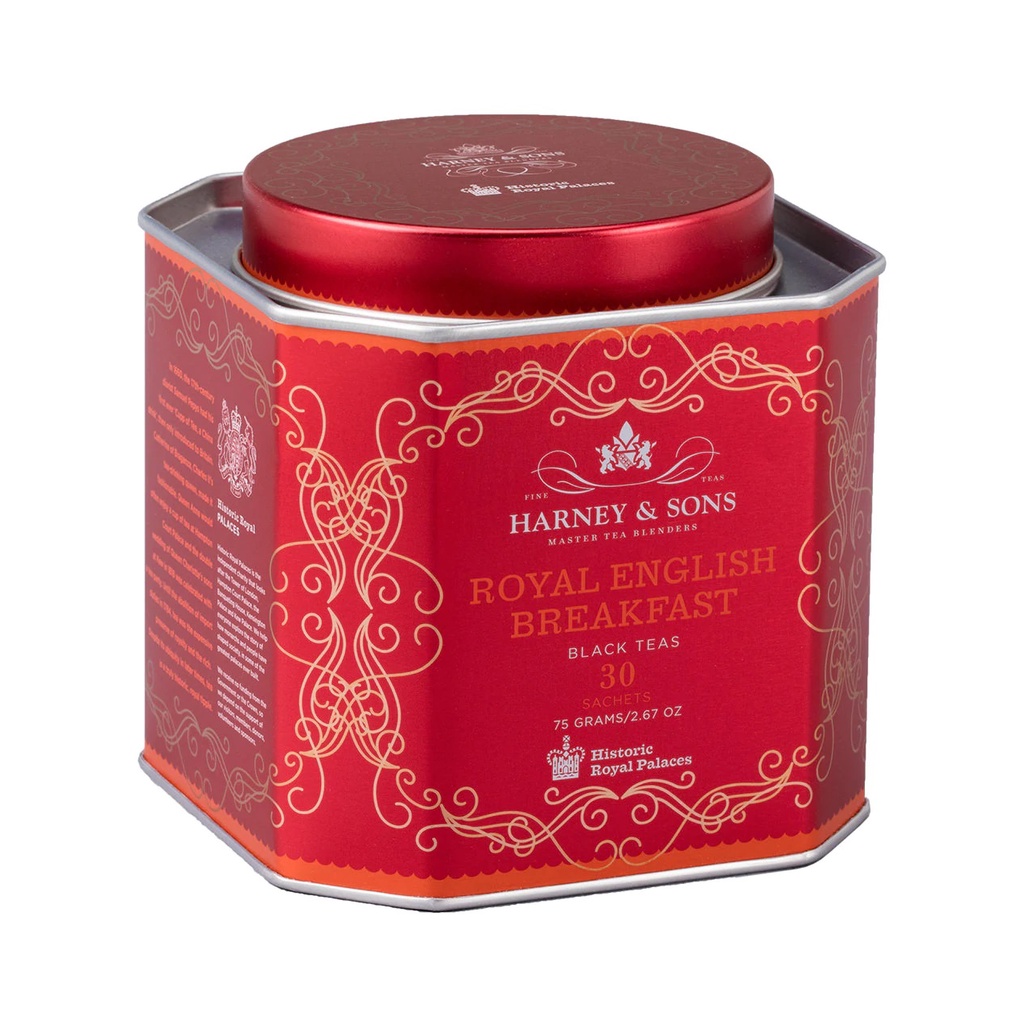 Harney &amp; Sons Royal English Breakfast Black Teas 30 x 2.5 Gram