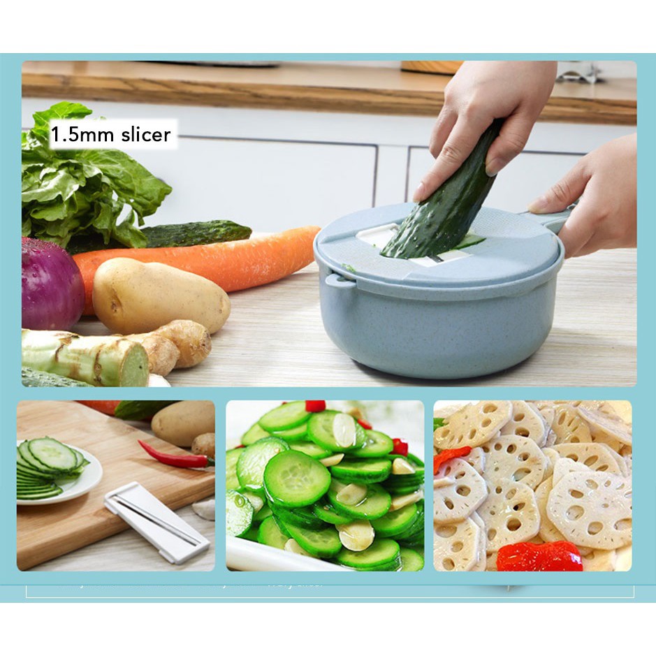 8in1 Mandoline Slicer vegetales