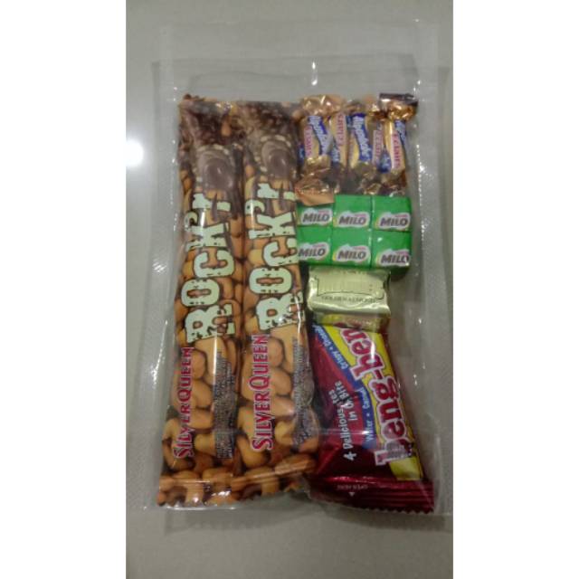 

Paket Coklat Silverqueen, Delfi, Milo cube murah