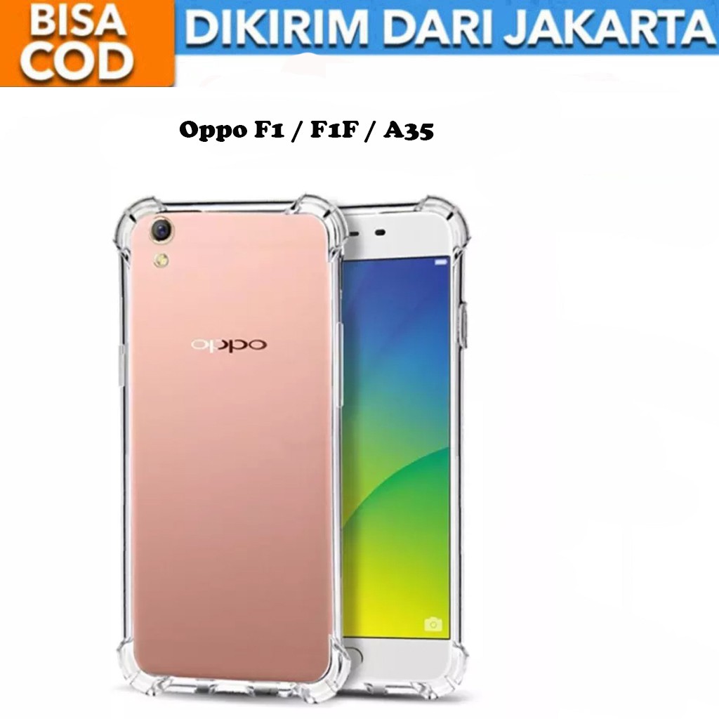 Casing Anti crack SoftCase for Oppo F1 / F1F / A35