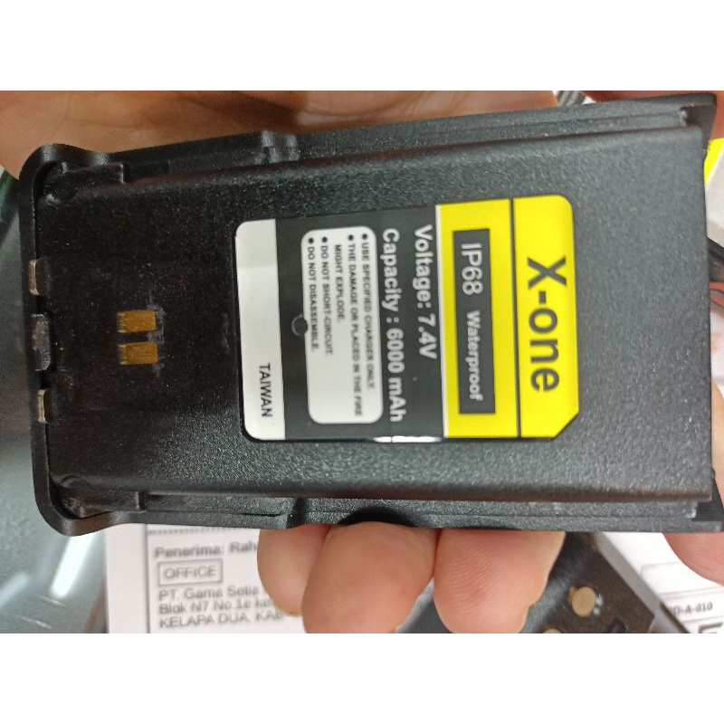 HT XONE X7 15WATT TAHAN AIR  IP68 DUAL BAND ORIGINAL