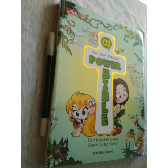 Buku komik alkitab anak Power Bible 1