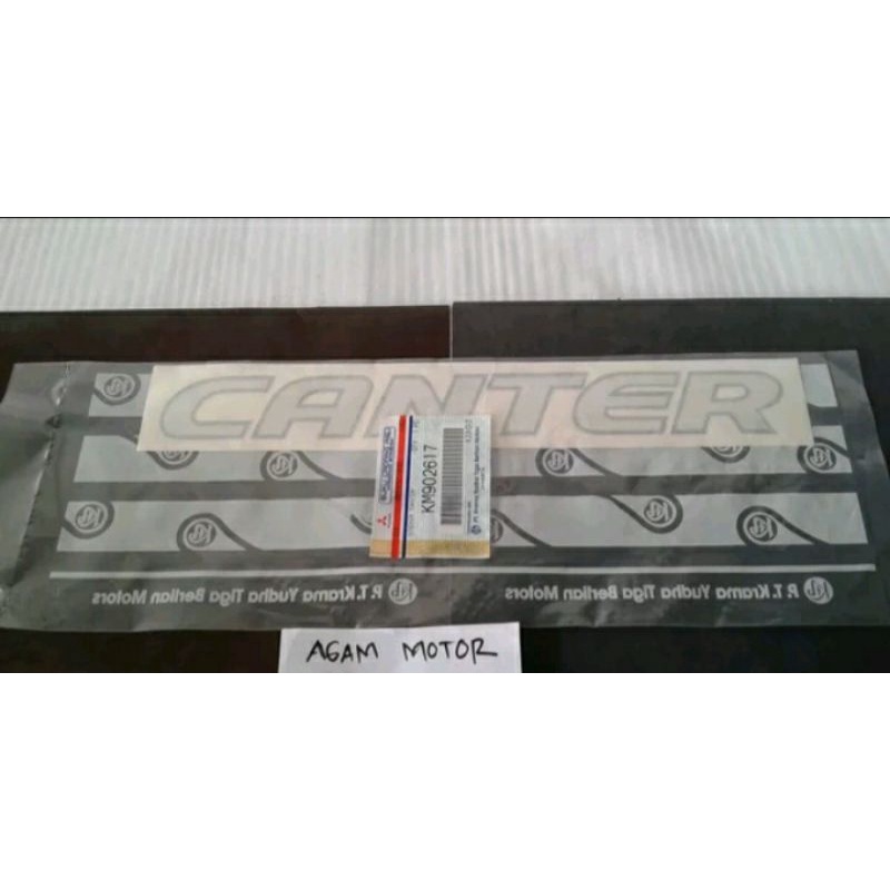 Stiker CANTER  mitsubishi original KTB