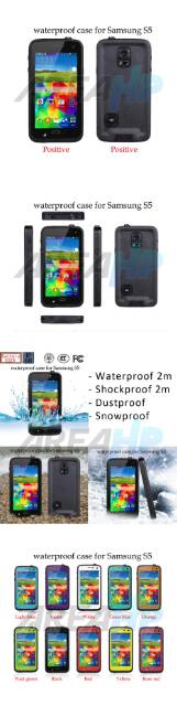 Redpepper Waterproof Shockproof Case Casing Cover IP68 for Samsung S5