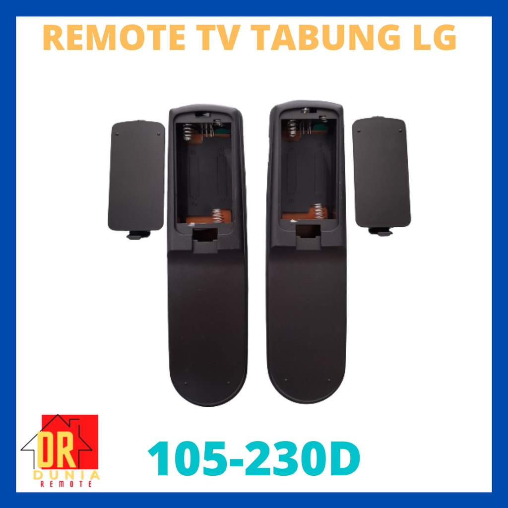 REMOT / REMOTE TV LG TABUNG / LG TABUNG TIPE 105-230D ECER DAN GROSIR