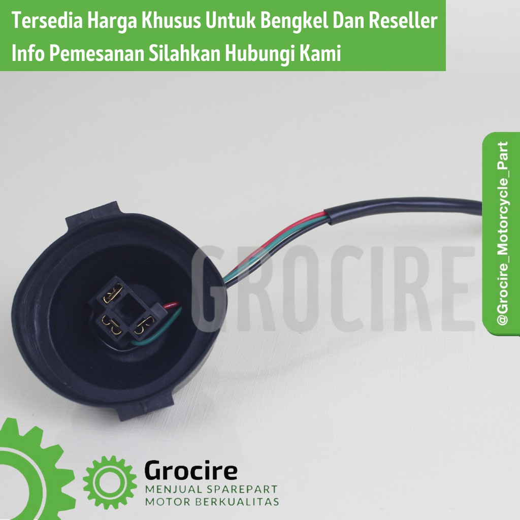 FITING LAMPU KLX Soket Lampu Depan FITING PITING Lampu Depan KLX