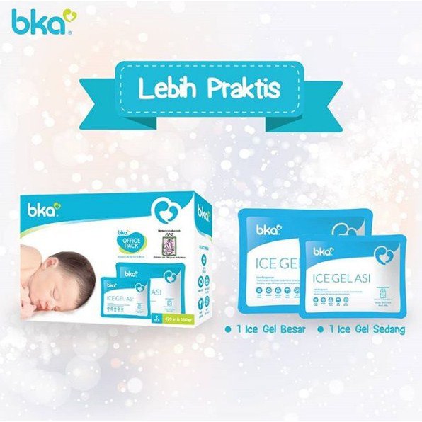 BKA Ice Gel Kemasan  420gr &amp; 160gr / Pendingin ASI