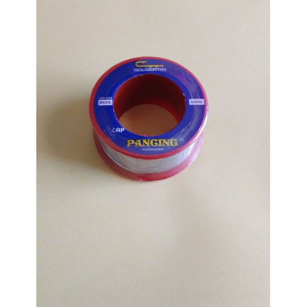 Timah Solder Cap PANCING Roll KECIL 60 40 FLUX CORED WIRE Pelengkap Arpus 0.8 Bagus Grosir Murah
