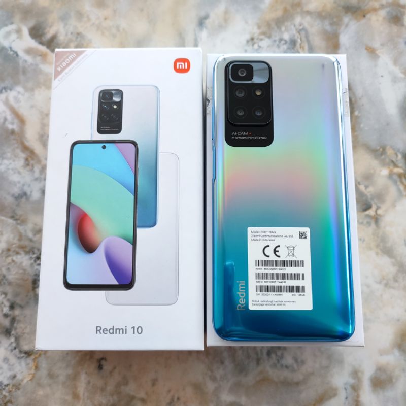 Xiaomi Redmi 10 6/128 ram 6 internal 128 Gb seken mulus