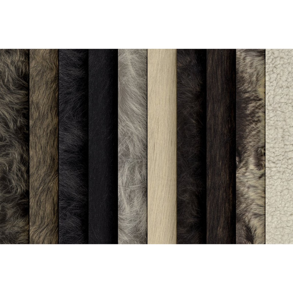 Fur Texture Pattern Pack - Photoshop &amp; Illustrator