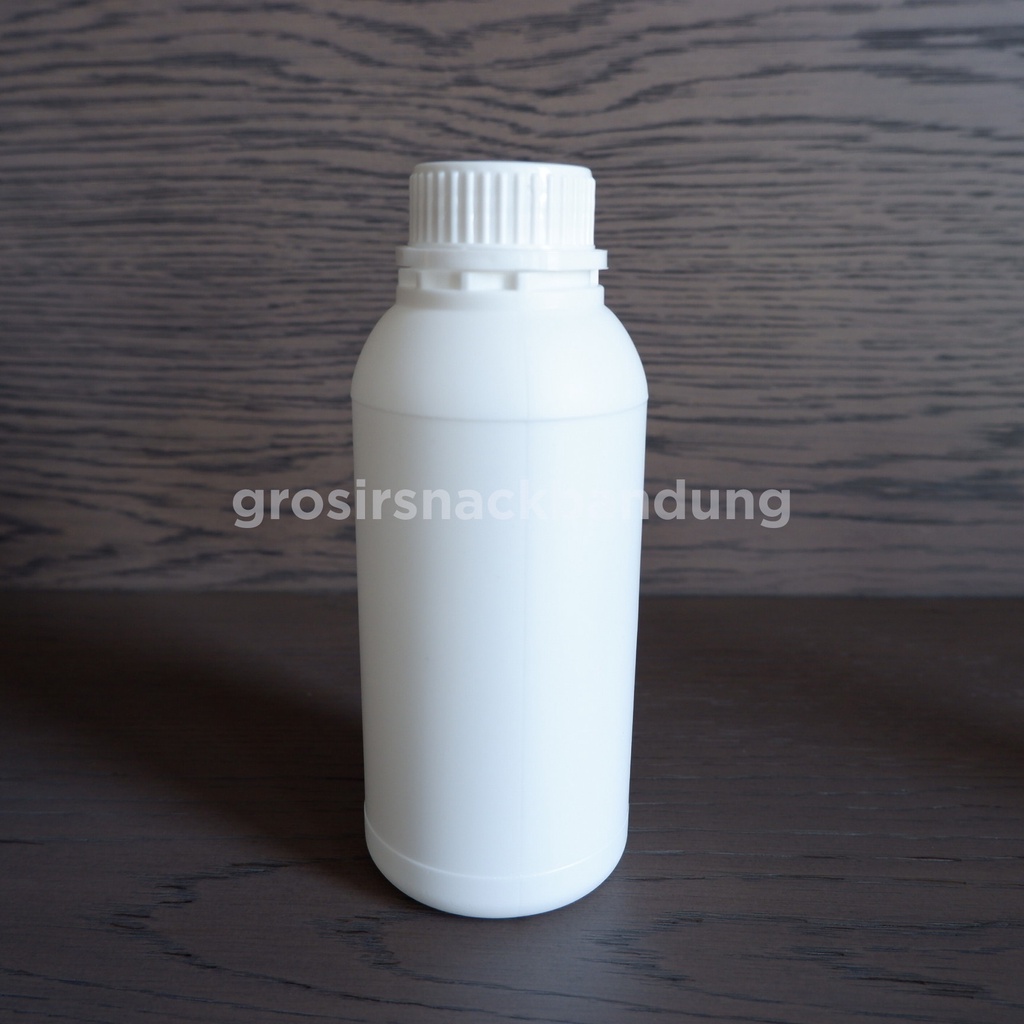 Botol Plastik HDPE + Tutup 500ml, putih doff / Botol Antiseptik Hand Sanitizer 500 ml