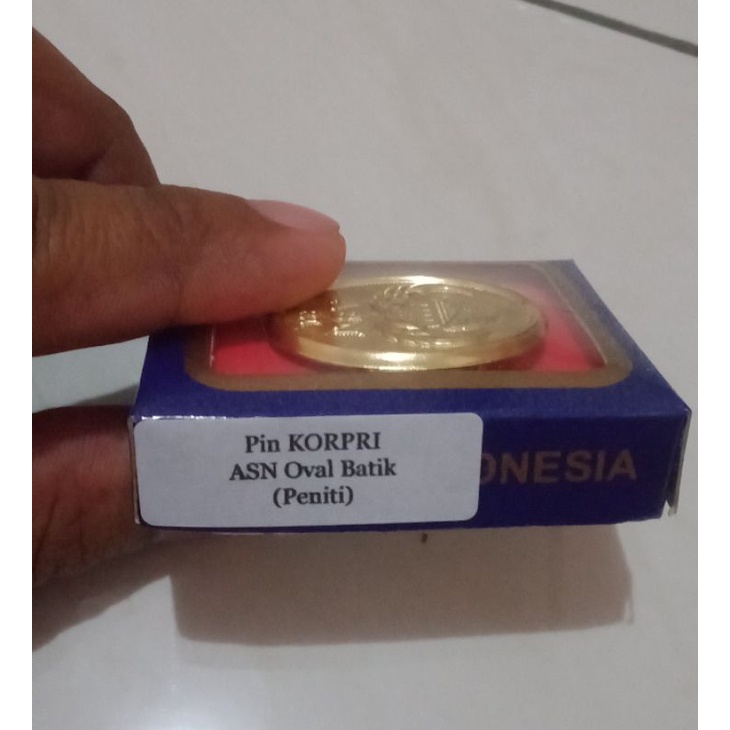 pin korpri ASN oval  merk LOIND