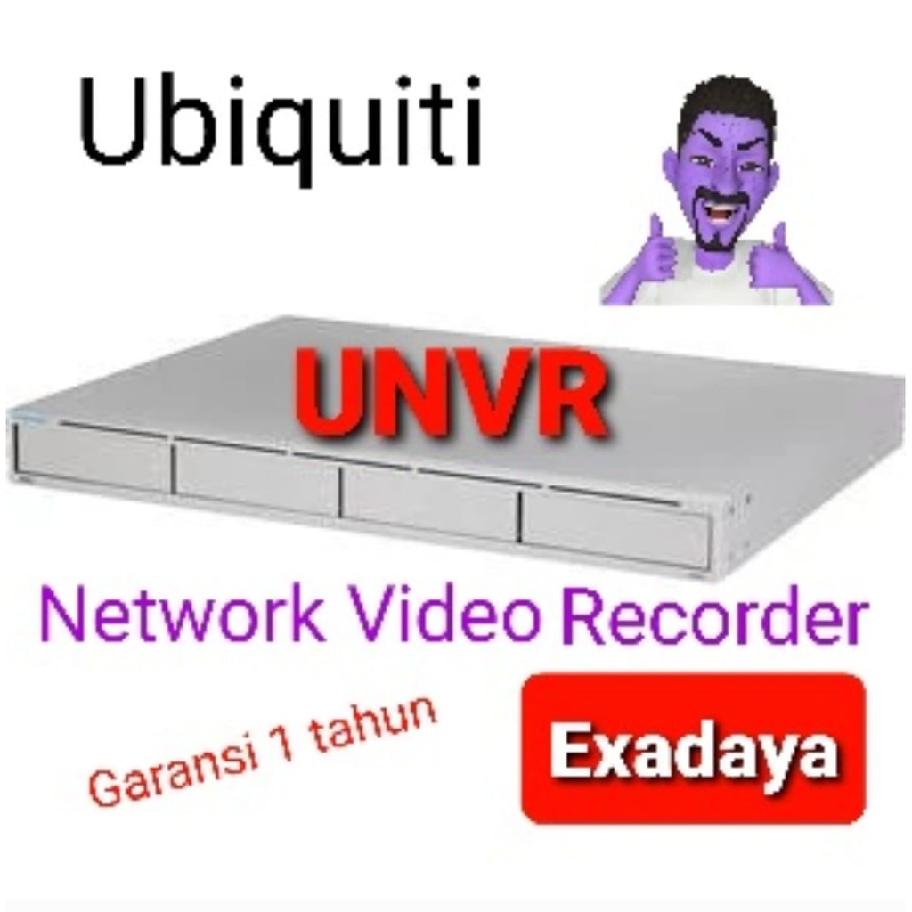 Ubiquiti UNVR - UniFi Protect Network Video Recorder