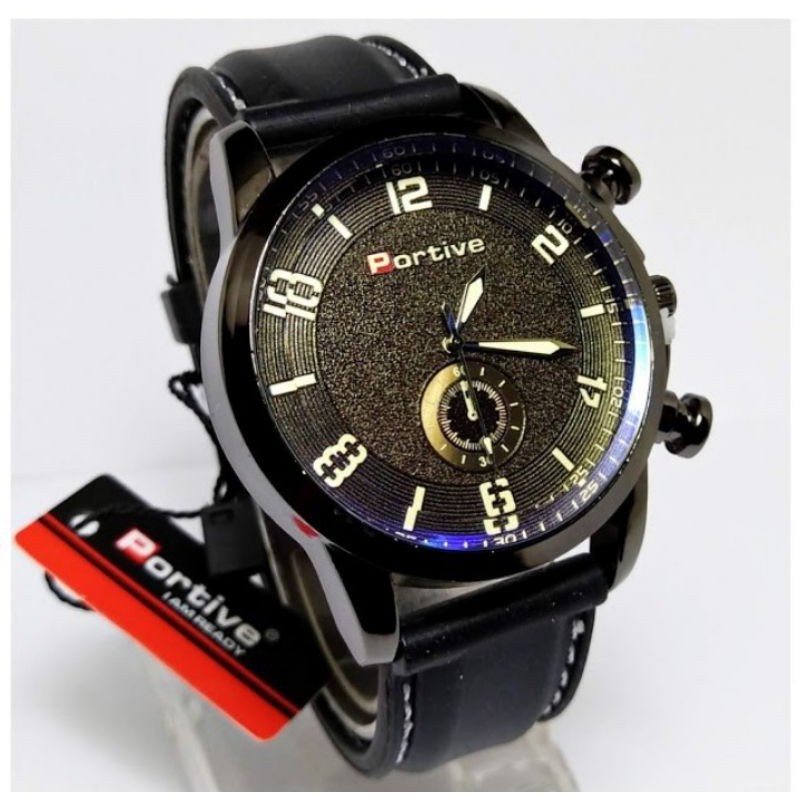Jam Tangan Pria Karet Lembut Anti Air