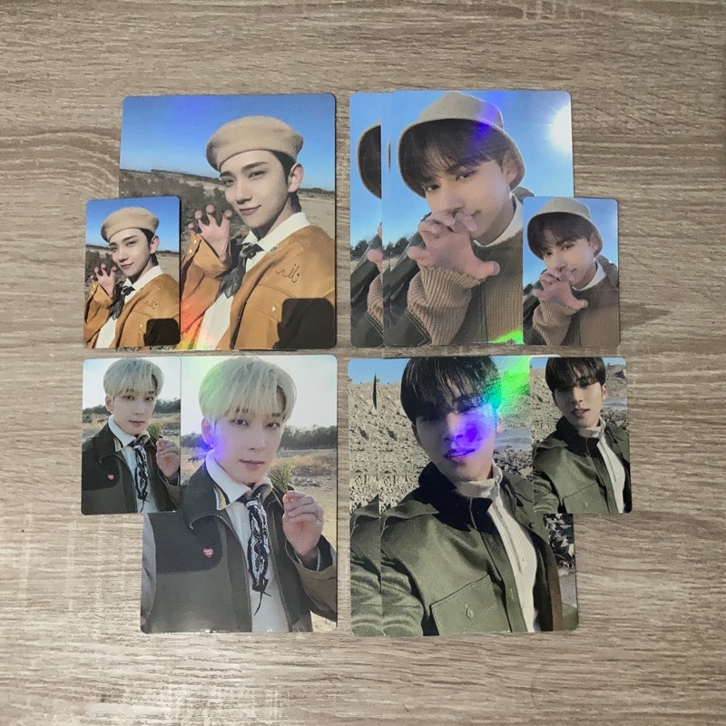 READY STOCK seventeen official photocard face the sun fts pob pc weverse benefit joshua jun horangha
