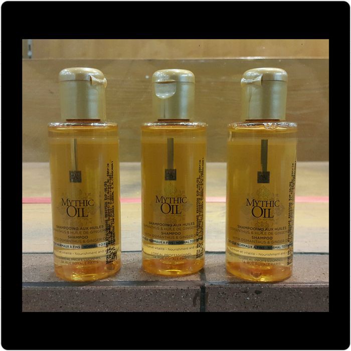 loreal shampoo mythic oil nourishing 75ml untuk rambut rusak & kering