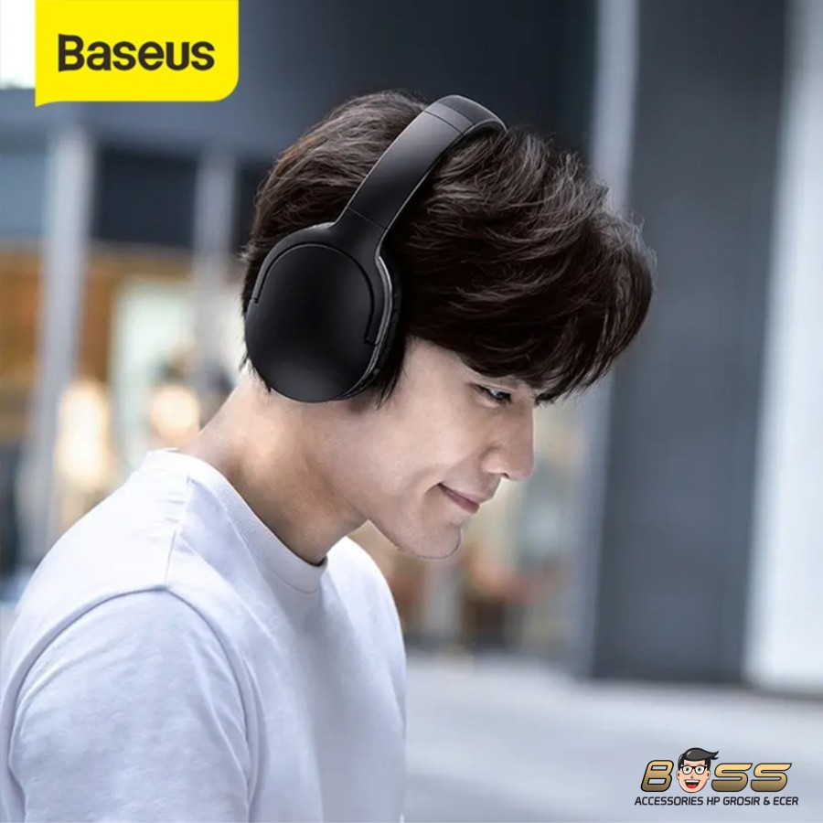BASEUS D02 FOLDABLE HEADPHONE BLUETOOTH WIRED/WIRELESS EARPHONE V5.0 BASEUS D02 FOLDABLE HEADPHONE