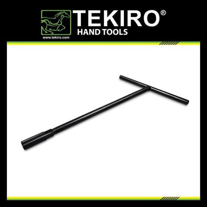 TEKIRO T-TYPE SOCKET 12mm Tekiro BOX WRENCH Hitam 12 mm WR-TT0236 Gagang Besi Kunci sok T