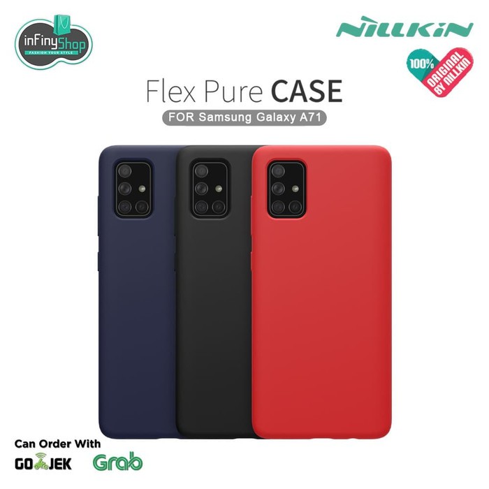 SAMSUNG GALAXY A71 - NILLKIN FLEX PURE CASE | Shopee Indonesia