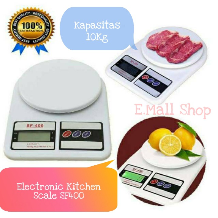 Timbangan Digital / Electronic Kitchen Scale 10Kg - SF400