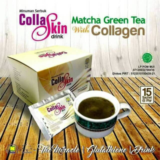 

Collaskin Drink Matcha Green Tea - Codrink NASA