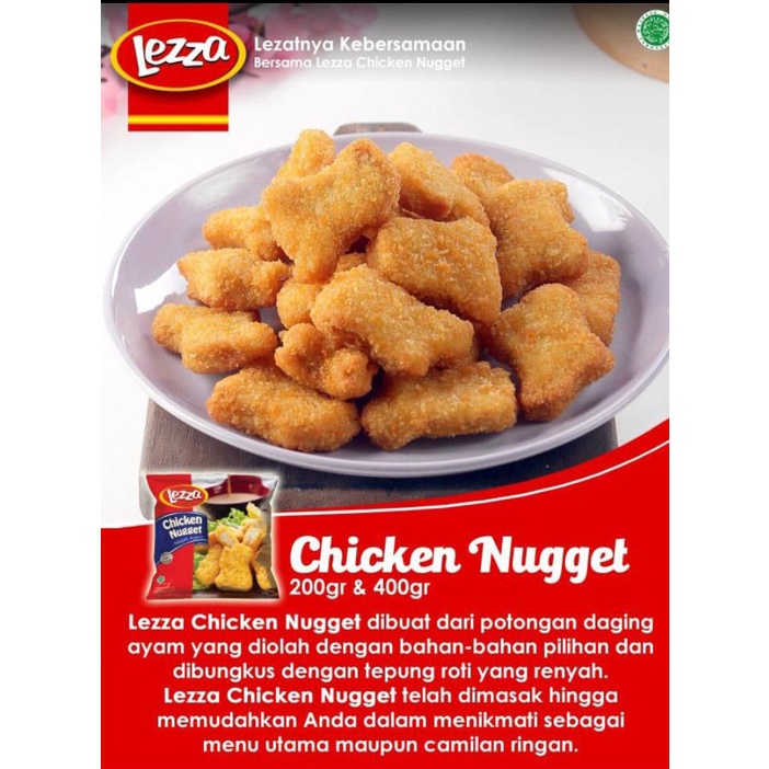 LEZZA Chicken Nugget S 400 Gram