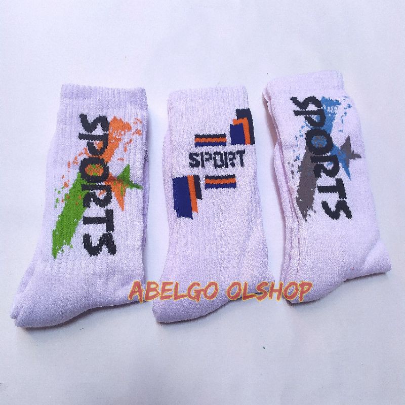 kaos kaki olahraga tebal panjang/kaos kaki sport tebal YSI