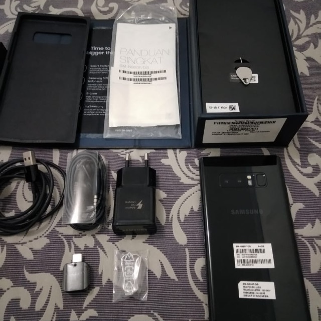 Samsung Galaxy Note 8 Black SEIN 64GB Fullset | Shopee