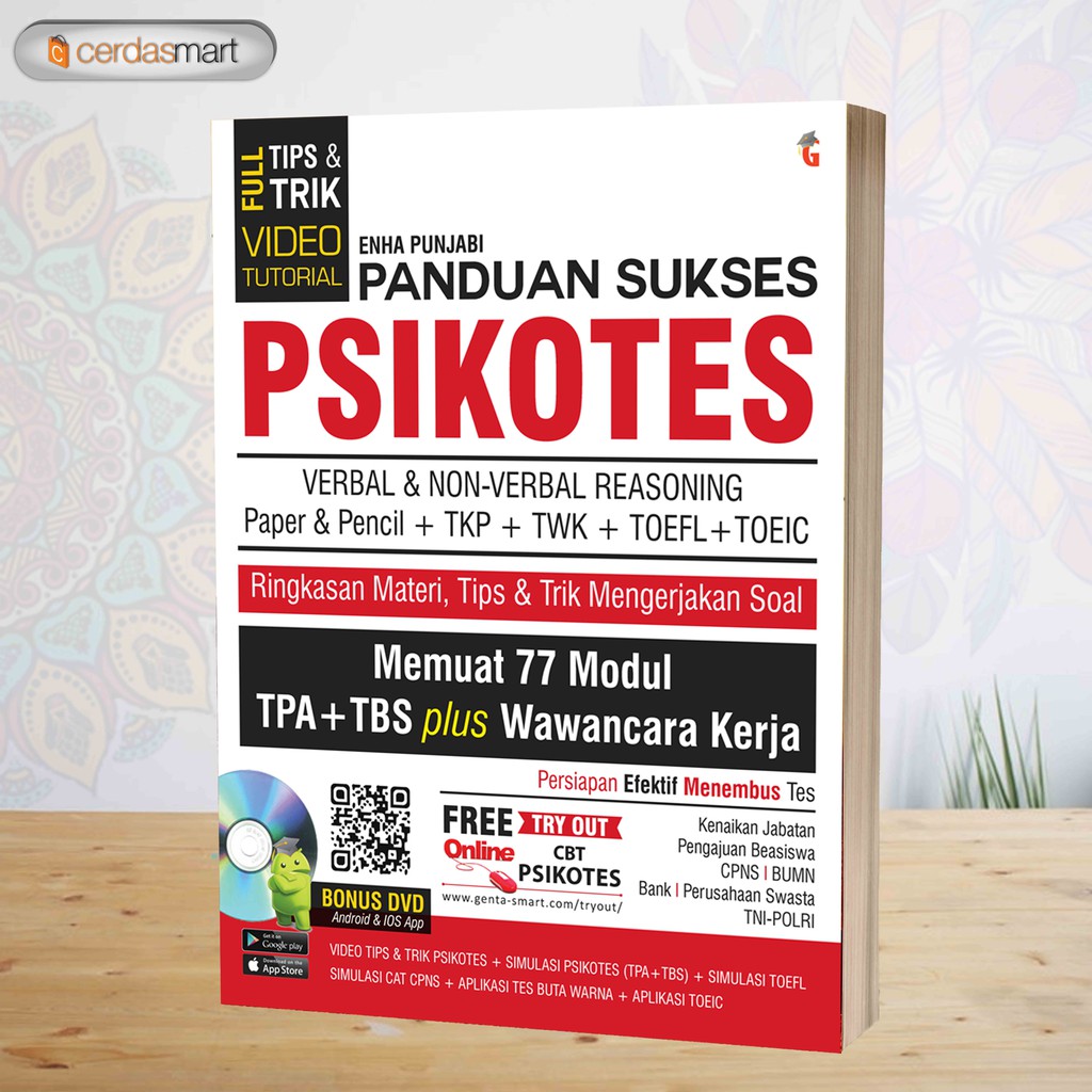 BUKU TES PSIKOTES: PANDUAN SUKSES PSIKOTES VERBAL NON ...