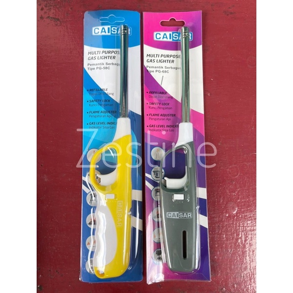 Pematik Gas Lighter Kompor Korek Api PG CAISAR