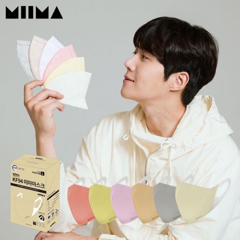(Free PC) MIIMA Mask Korea KF94 - Masker Kim Seon Ho