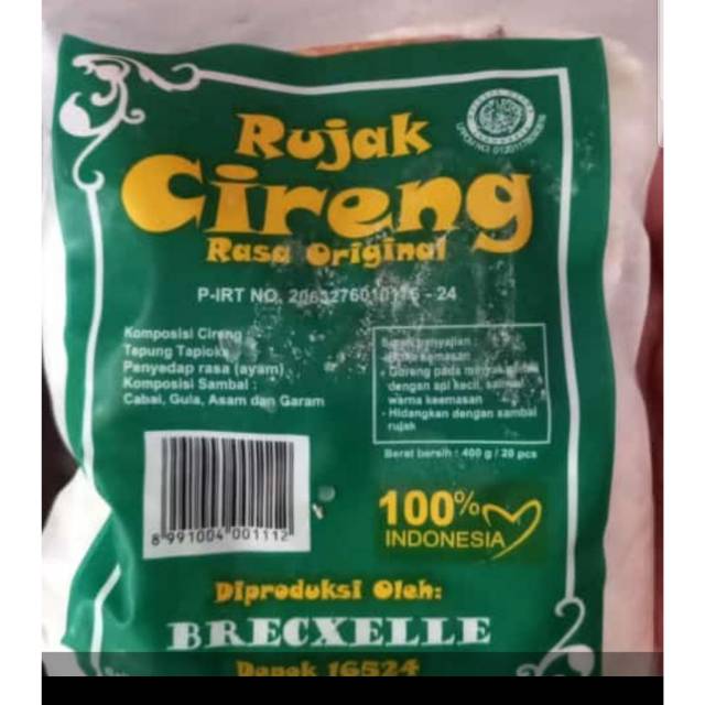 

Rujak cireng isi 20