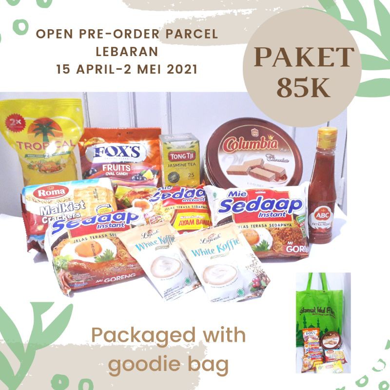 PARCEL LEBARAN PAKET SEMBAKO MURAH HAMPERS LEBARAN GROSIR PARCEL TERMURAH KOMPLIT