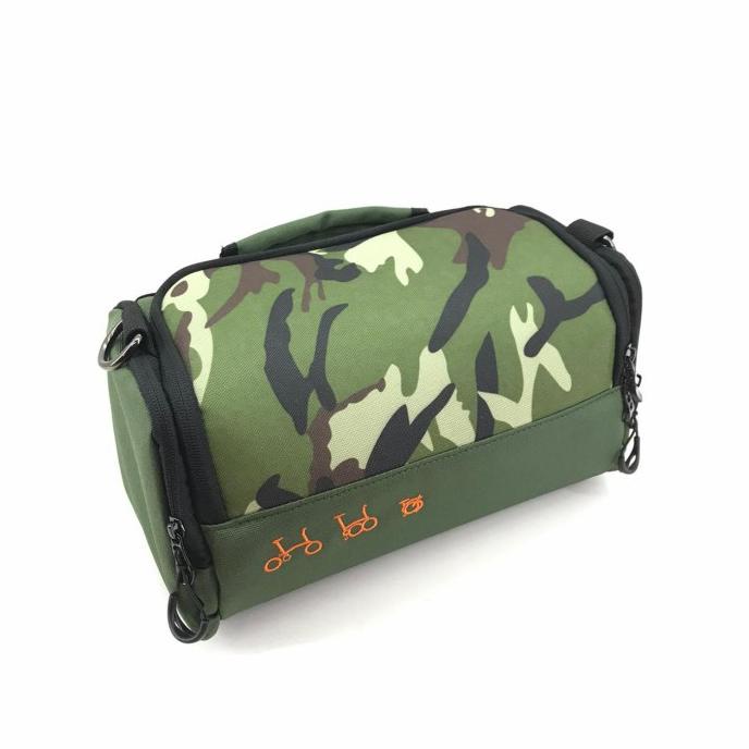 Tas Front Block Sepeda Lipat Tas Depan Sepeda Lipat Army Front Bag Arlandoasaf