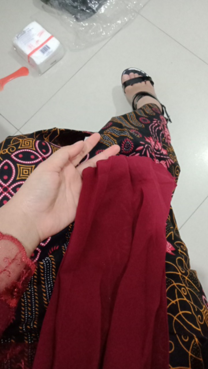 Maura Couple - Sania Ruffle Batik Couple Ori Ndoro Jowi Garansi Termurah Shopee - Batik Solo Modern