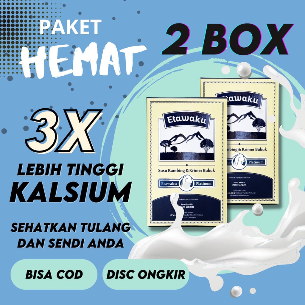 

PAKET 2 BOX SUSU ETAWAKU