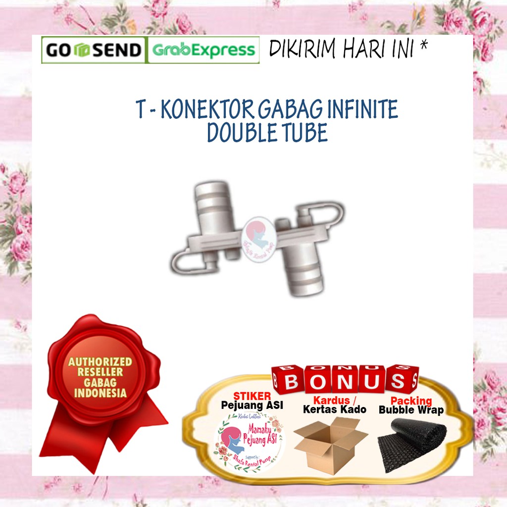 T-konektor Gabag Infinite / Double Tube Connector Gabag Infinite