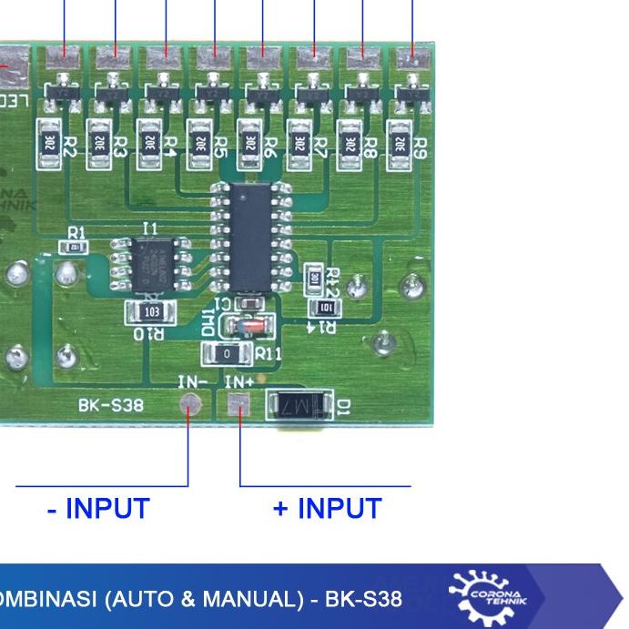 ✾ Modul Led 8TR 10 Kombinasi (Auto & Manual) - BK-S38 ℮