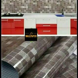  COD TERMURAH STIKER  DAPUR  COKELAT STIKER  DAPUR  ANTI 