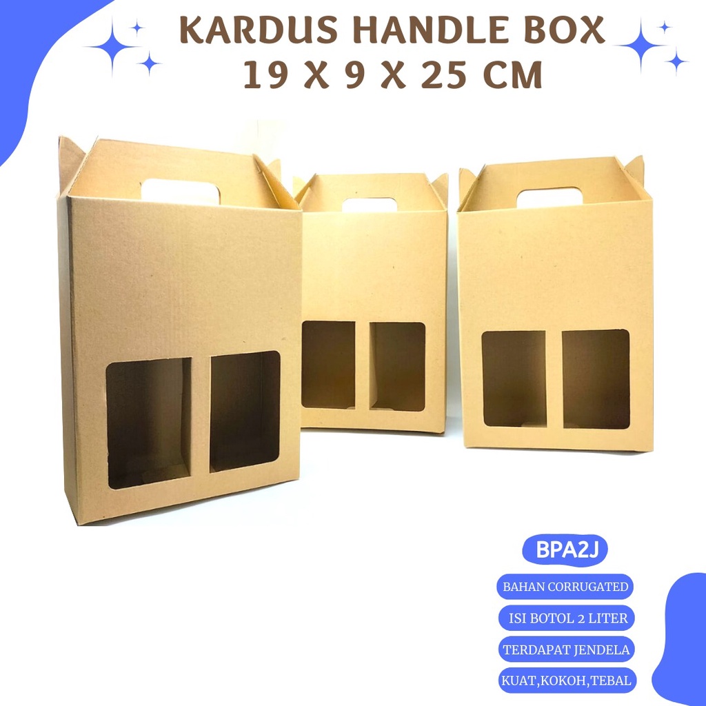 Kardus Botol Dus Tumbler 19X9X25 Box Botol Minum (BPA2J)