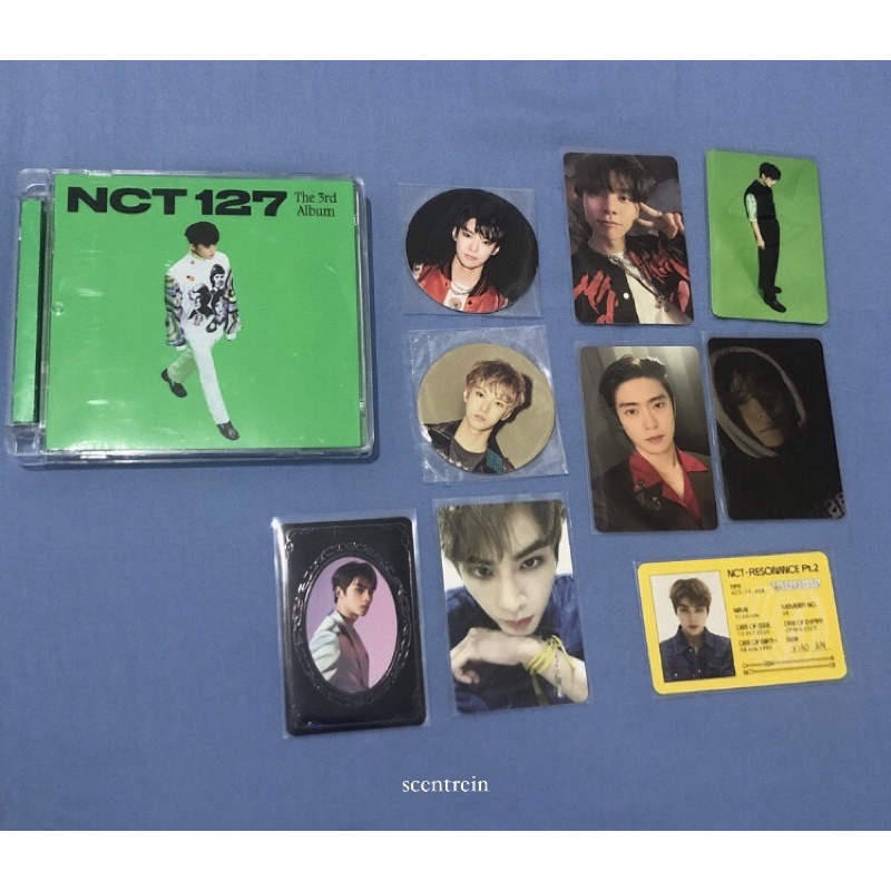 PC NCT WAYV JAEHYUN JOHNNY MARK DOYOUNG XIAOJUN TAEIL PHOTOCARDS CC AR CLIP SELCA JEWEL CASE