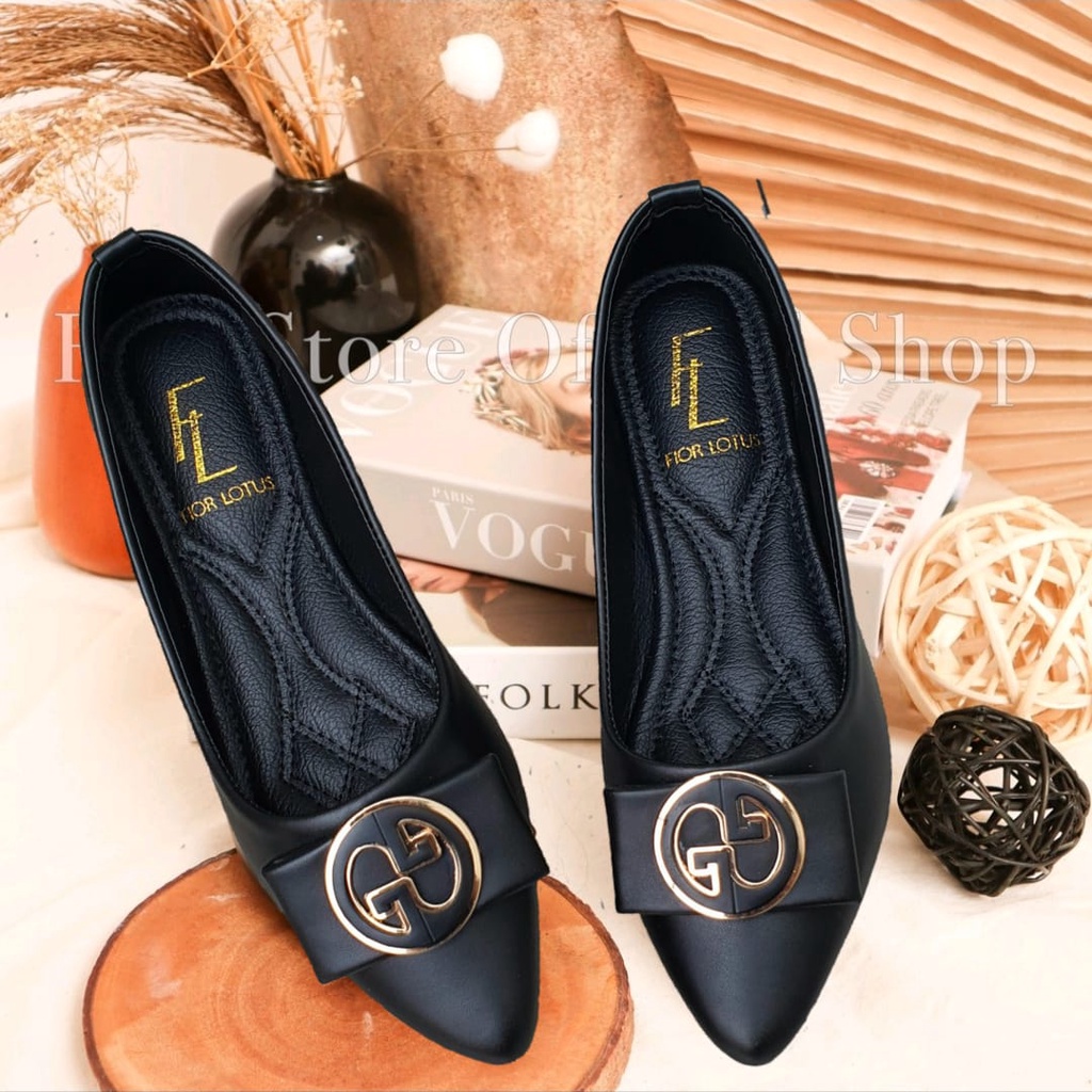 FIOR LOTUS Ballevina V.2 Pointed Toe Ballet Flat AR 17 - Fior Store