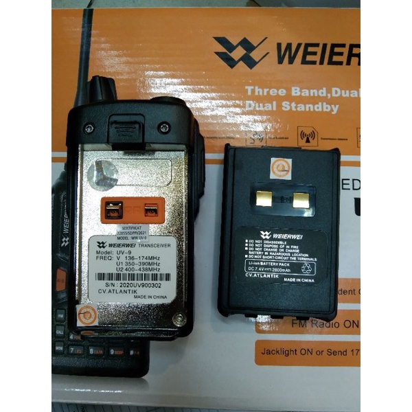 Ht weierwei uv9r triband Original promo