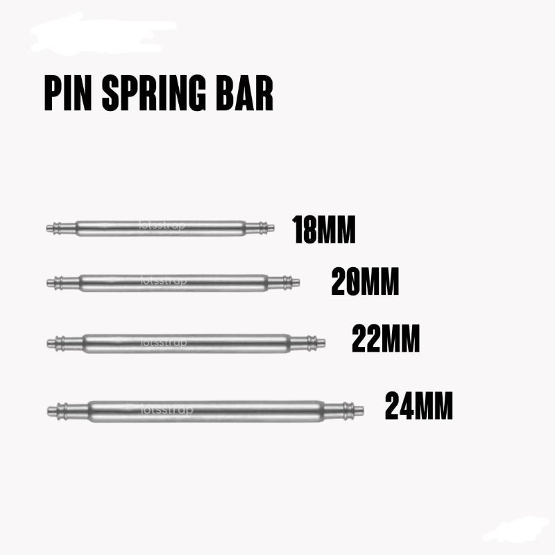 SPRING BAR PEN  JAM TANGAN SPRING BAR  JAM TANGAN TERMURAH. READY SEMUA UKURAN ADA