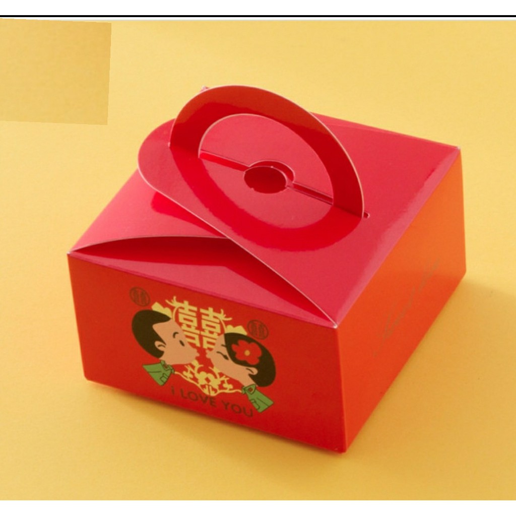 

10 PCS KOTAK KADO BOX SOUVENIR WEDDING KOTAK MERAH KOTAK COKLAT HADIAH PERNIKAHAN