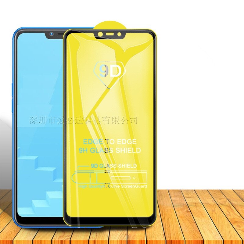 Super Premium Quality Tempered Glass 5D Rakki Anti Gores Kaca OPPO REALME C1