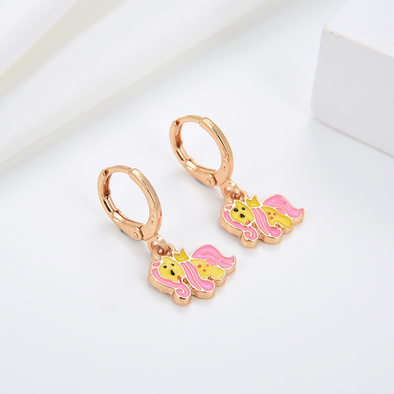 Anting Titanium Anak Emas Asli Muda Wanita Korea Anti Karat Karat Panjang Selamanya Korea Dewasa Bunga Style Korean Style Tusuk 12