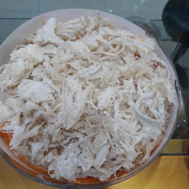 

Sarang burung walet/yen wo hancuran 250 gram