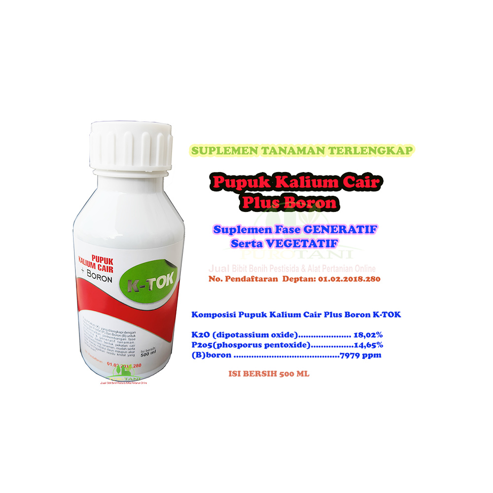 Kalium Cair Plus Boron K-TOK